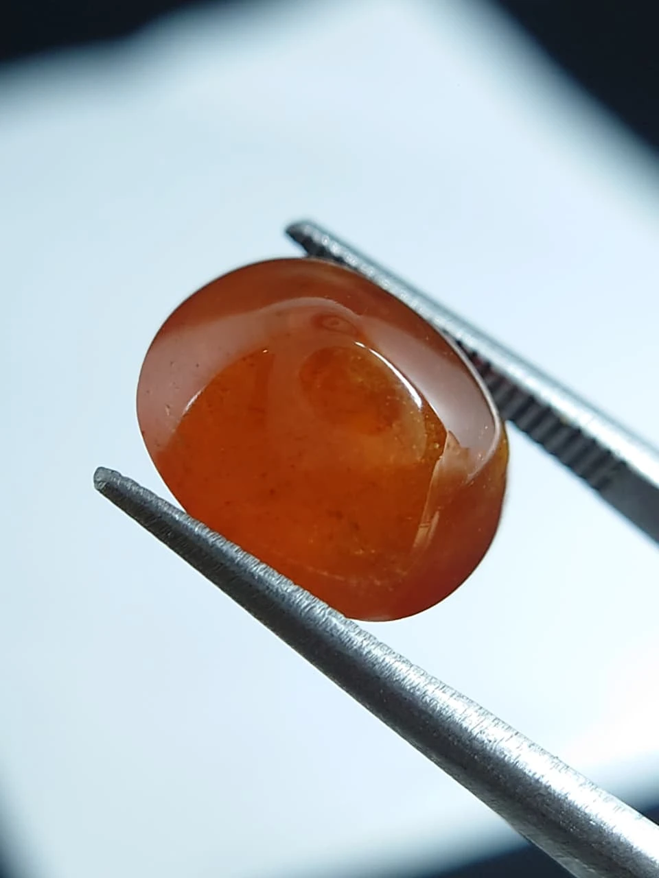 9ct Cabochon Faceted Spessartite Garnet from Nigeria — view 4